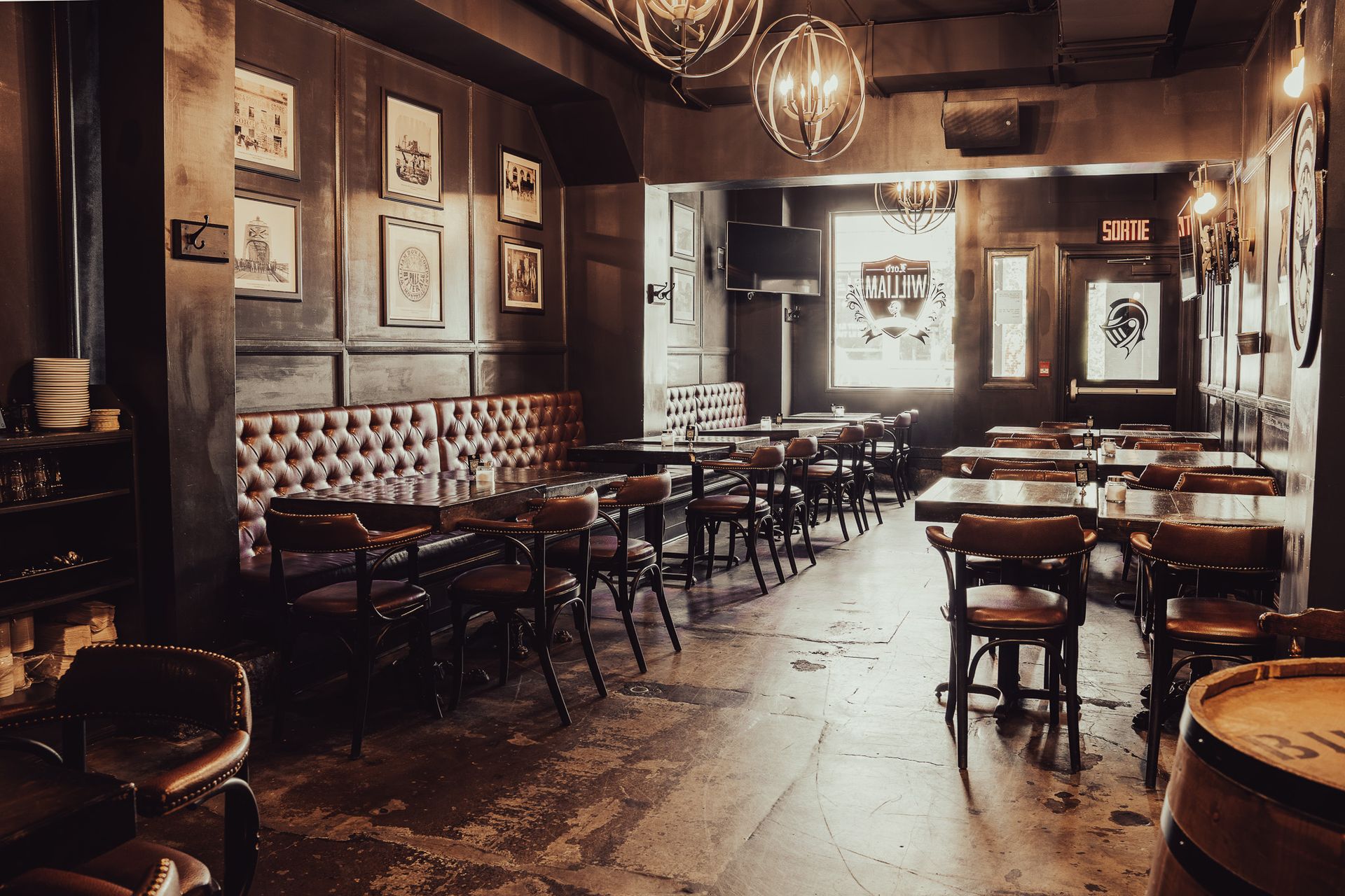 Side room at Lord William Pub